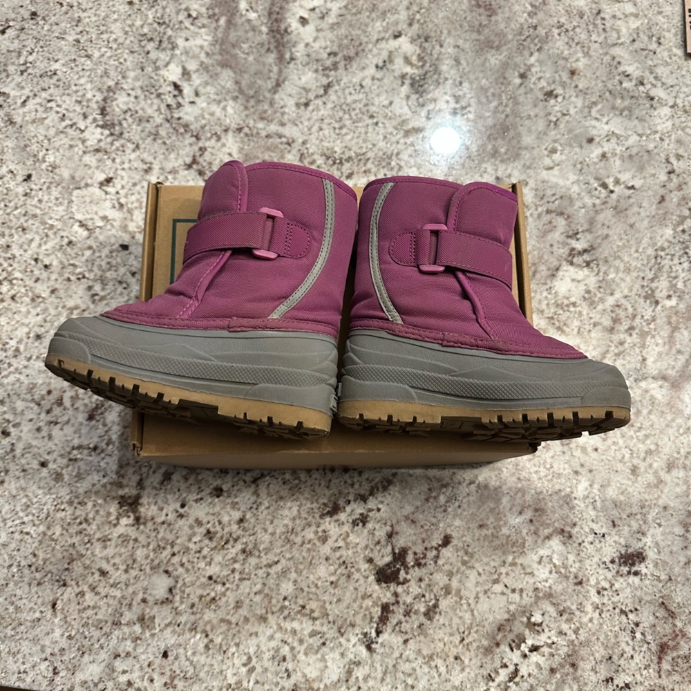 Purple LL bean snow boots